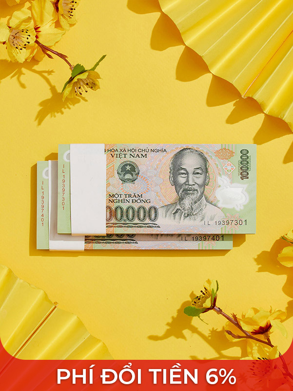 TIỀN MỚI 100.000Đ CỌC 100 (TỜ)